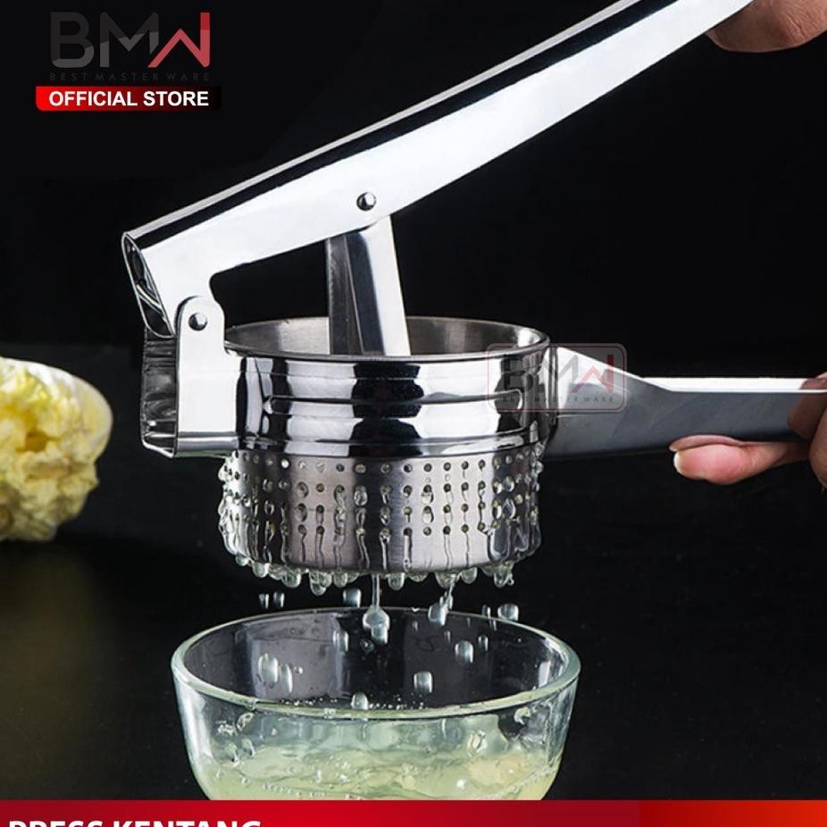 Bmw Kitchen Ware Alat Pres Kentang Wortel Potato Masher Pemeras Buah Sayur Serbaguna R Manual