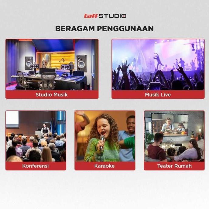 Tripod Stand Speaker Audio System 8-15 Inch 1.8M - SPS-502M tiang kaki speaker audio TaffSTUDIO Floo