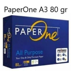

TERBARU - Termurah !!! Kertas HVS A3 70 / 80 gr PaperOne