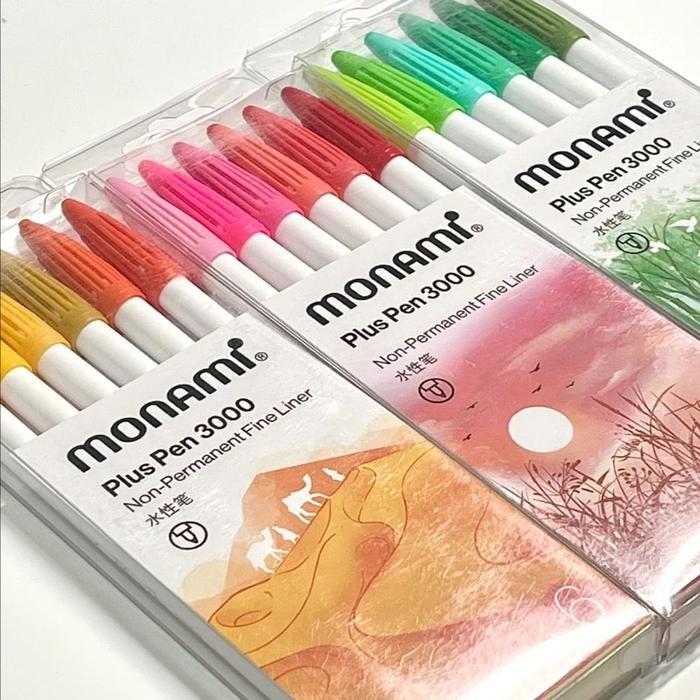 

BEST SELLER Set Color Monami Plus Pen 3000 - Waterbased Fineliner Marker