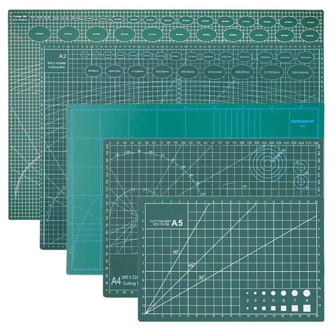 

Stk Cutting Mat A5 A4 A3 A2 A1 Alas Potong Kertas Hvs Foto Art Paper Serbaguna Double Side Bahan Pvc