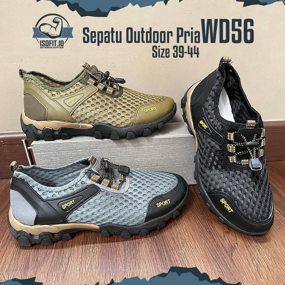 Sepatu Sports Outdoor Pria River WD56 Size 39-44