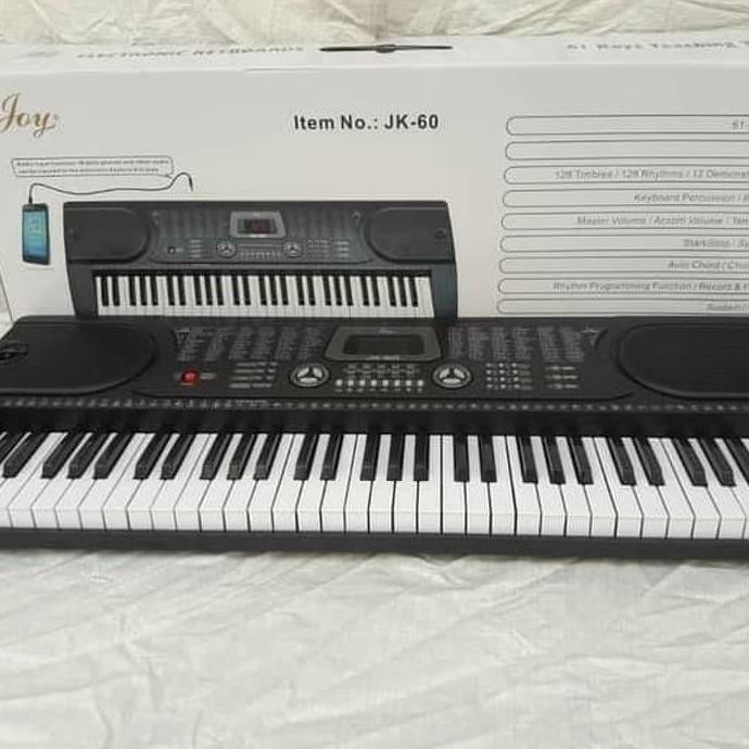 Keyboard Piano Organ Joy Jk 60 Untuk Pemula Murah Grosir 100% Original