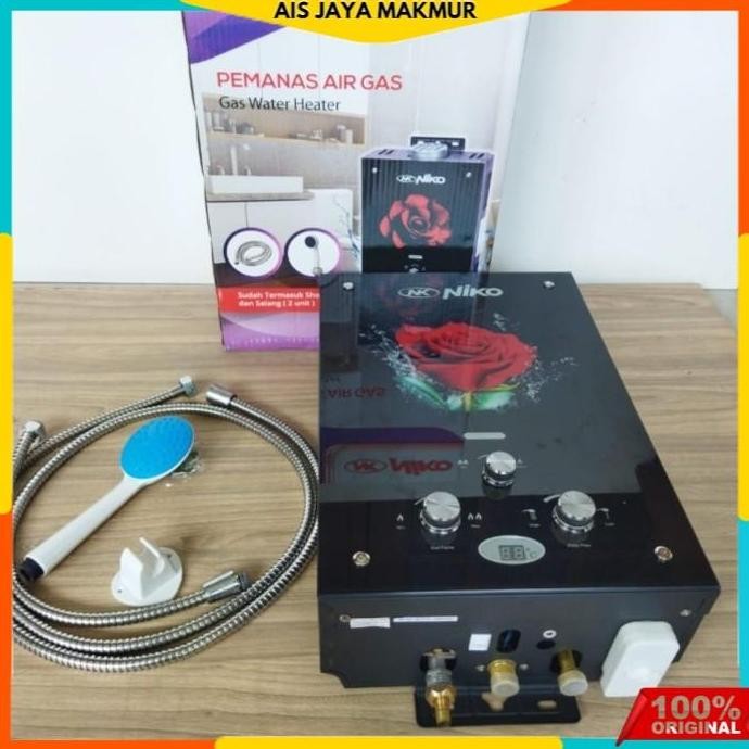 Niko Gas Water Heater Tempered Glass NK-6LDG LUX / Water Heater Niko