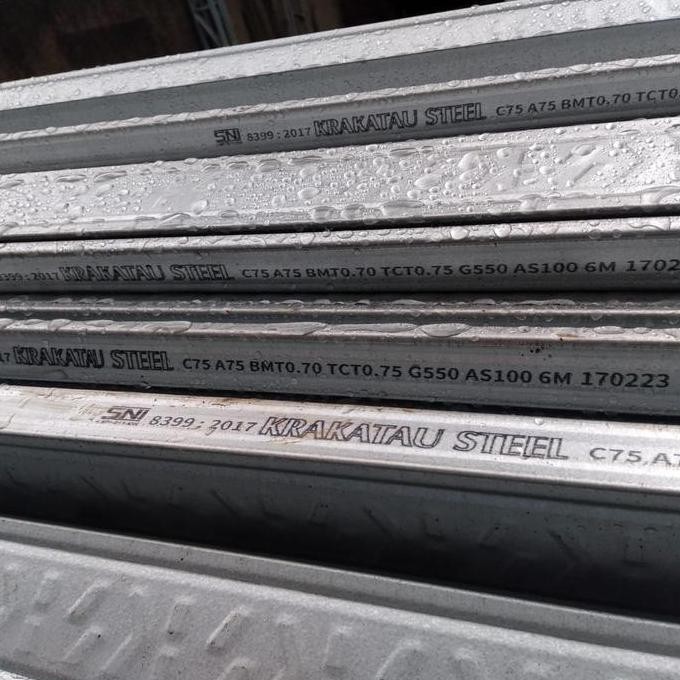 Baja ringan C 75 075 asli KRAKATAU STEEL DS