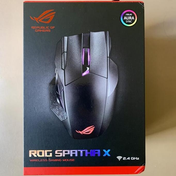 TERLARIS - ASUS ROG Spatha X Wireless Gaming Mouse 19000 DPI