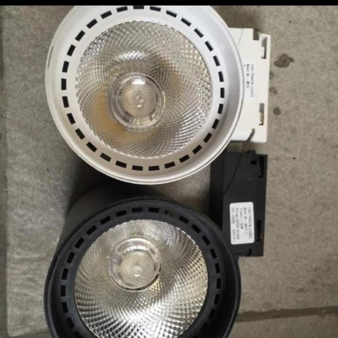 lampu sorot spot rel spot light track rel 10w 10 watt tembak led
