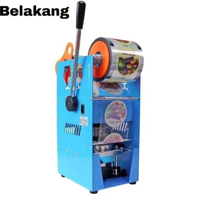 GIMPET Mesin Pres Gelas Sealer Cup 22 Oz ET-D8 Mesin Press Gelas Plastik Kokoh 300 Watt Cocok untuk 