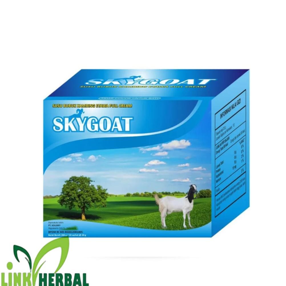 

Susu Etawa Skygoat | Skygoat Susu Kambing Bubuk Per Box 10 Sachet | SKYGOAT ORIGINAL Nugi
