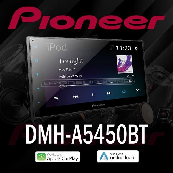 BEBAS ONGKIR - Pioneer DMH A 5450BT / dmh a5450bt head unit wireless apple carplay