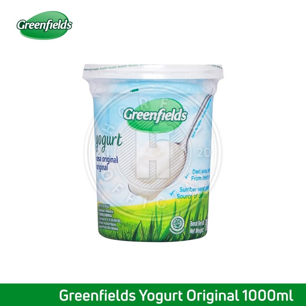 

Greenfields Yogurt Original 1kg Rasa Plain Nugi