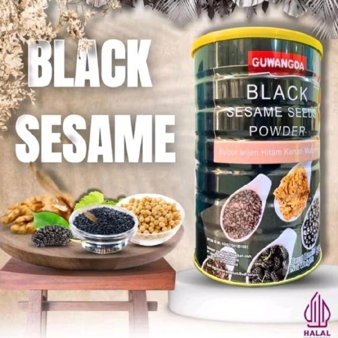 

HALAL Bubuk Wijen Hitam kacang walnut berry 500gr Makanan sehat HT