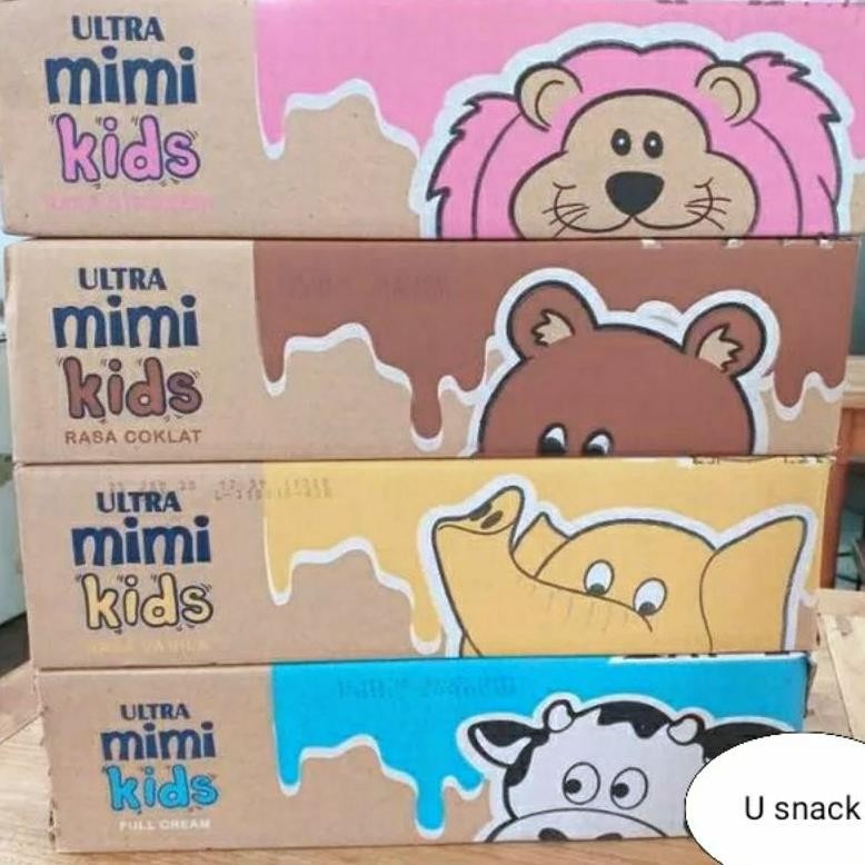 

[1 karton isi 40125ml] Ultra mimi kids susu sapi segar UHT Pinkfong Baby Shark Nugi