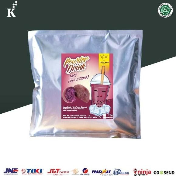 

Javaland Bubuk Minuman Rasa Taro 500 gram - Regular Plain | Bubble Powder Drink Boba Nugi