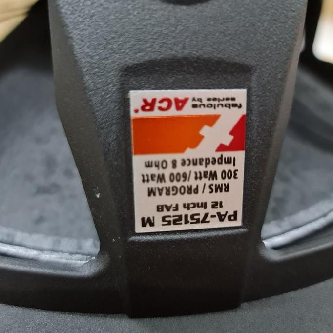 Speaker Acr Faboulus 12 In Pa75125M original