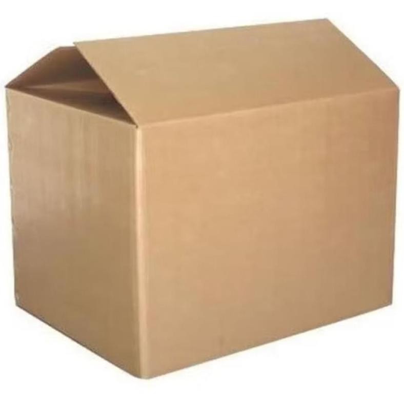 

75x62x42 Cm Kardus Polos Packing Kemasan Karton Dus Besar Corrugated Kraft Packaging Nugi