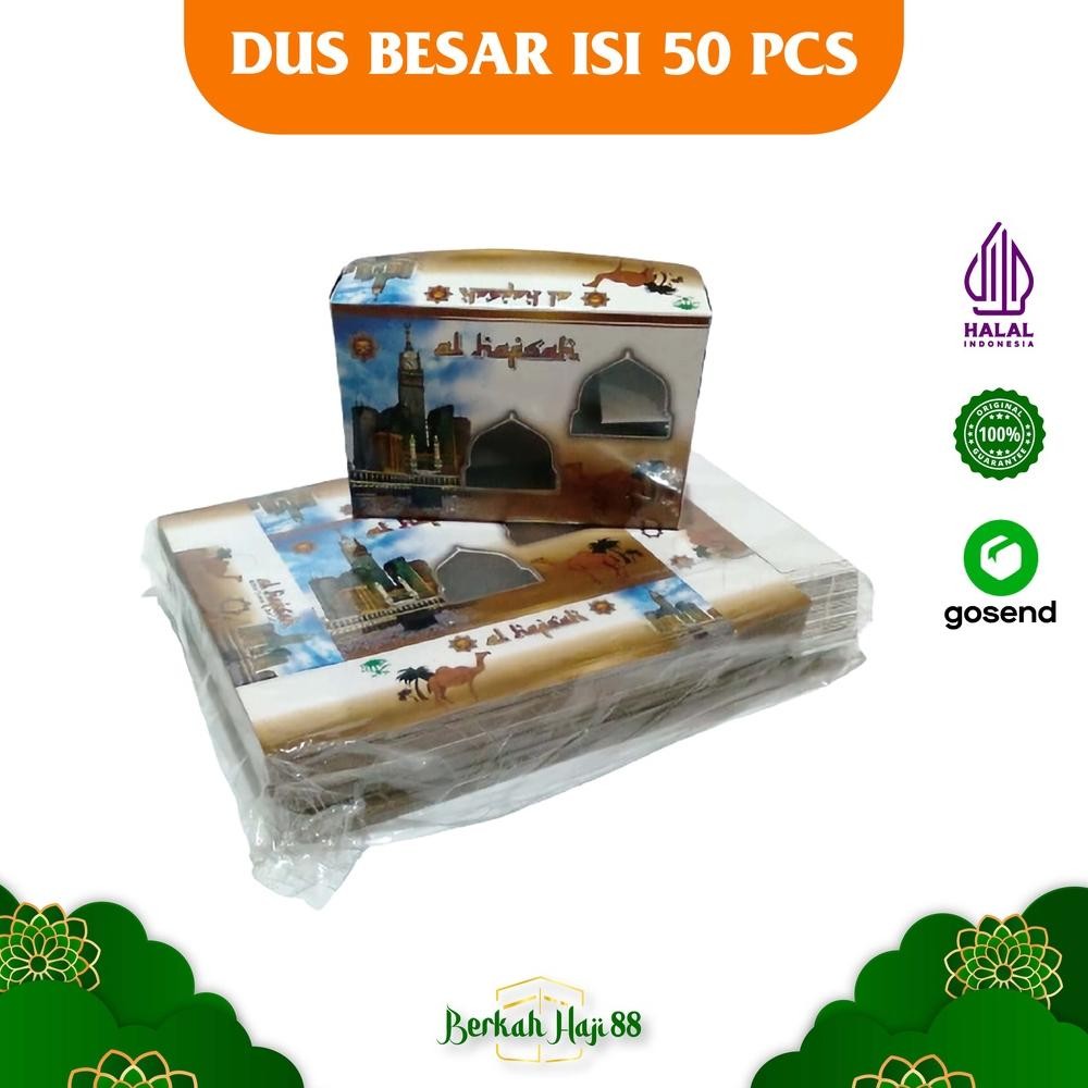 

Dus Paket Kosong Buat Oleh Oleh Haji & Umrah isi 50 PCS Nugi