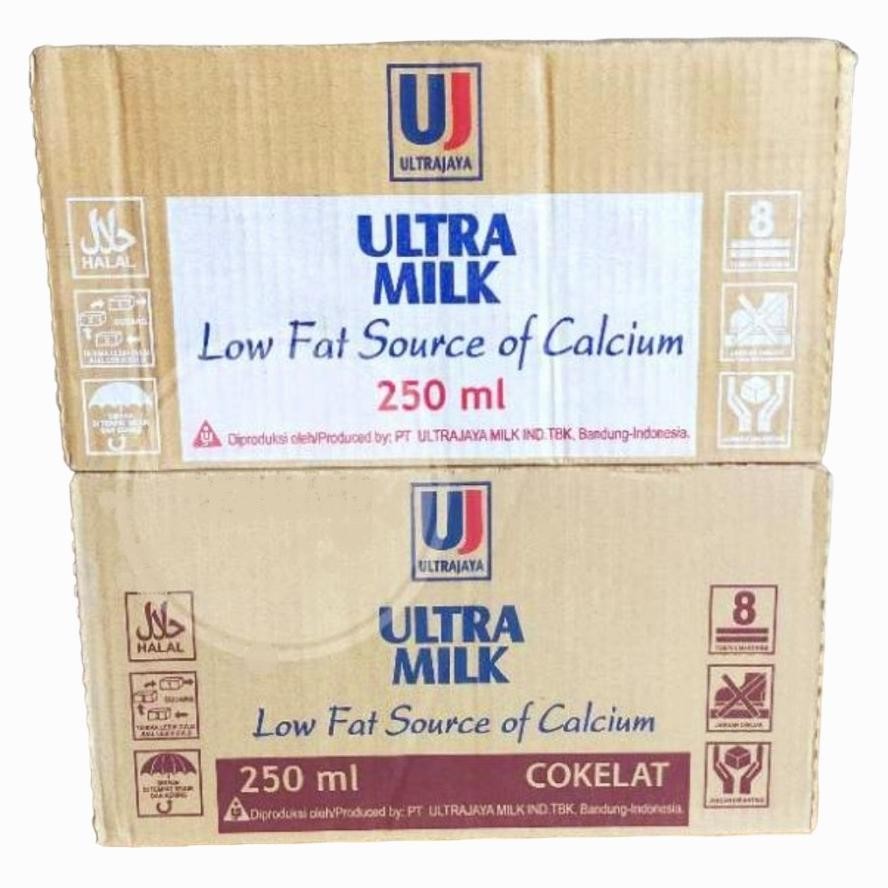 

Susu Dus UHT Ultra Milk Low Fat 250 ml Dus Nugi