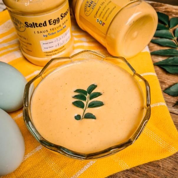

Saus Telur Asin ( Salted Egg Sauce ) 250ml - TELUR ASIN MR Nugi
