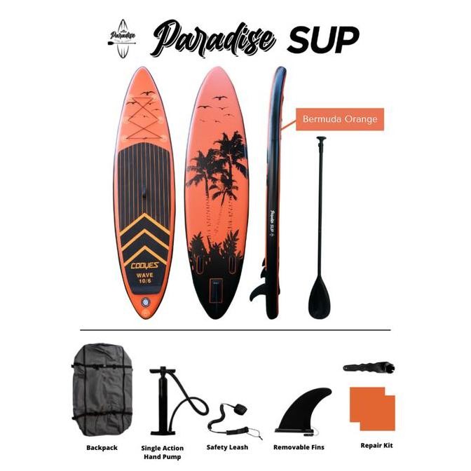 Inflatable SUP board / Papan Surfing Traveling / Yoga Paddle Board
