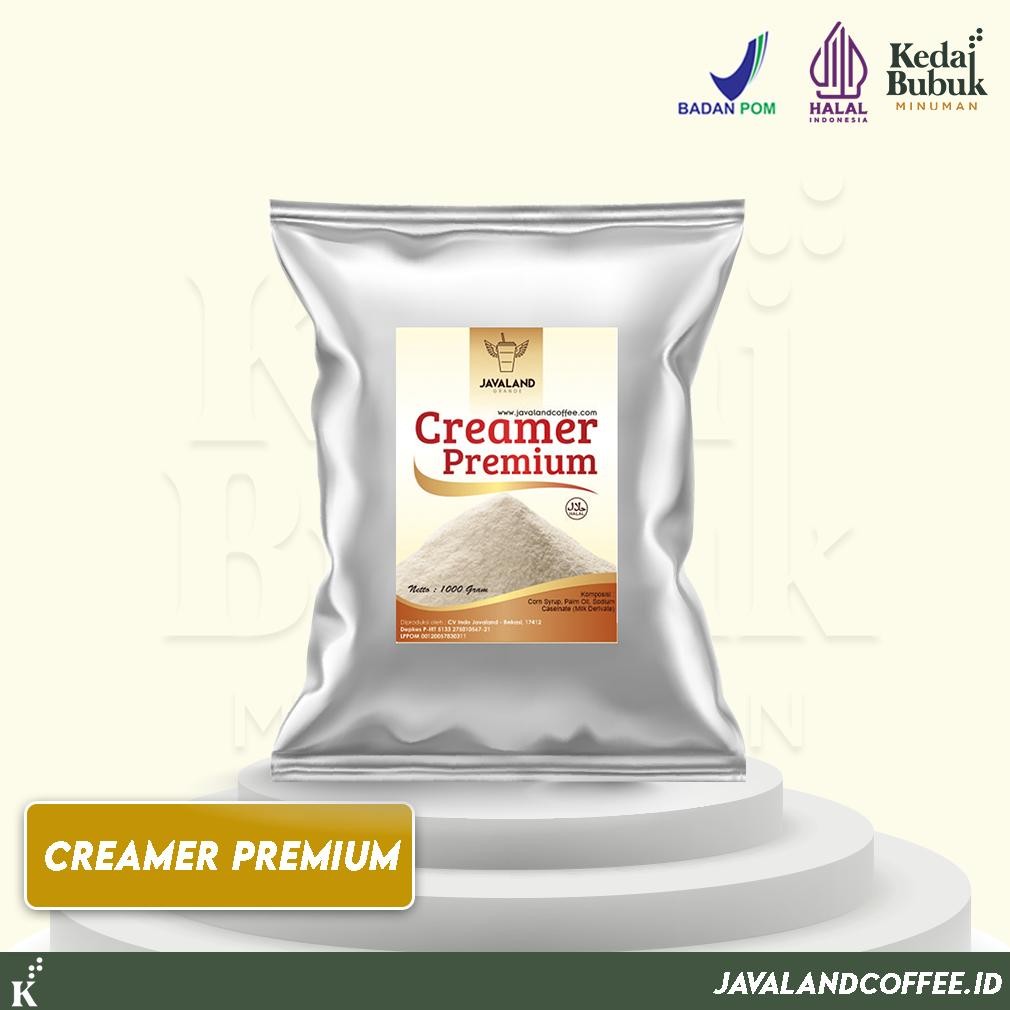 

Javaland Bubuk Creamer / Krimer 1Kg - Premium | Non Dairy | Creamy Caf Nugi