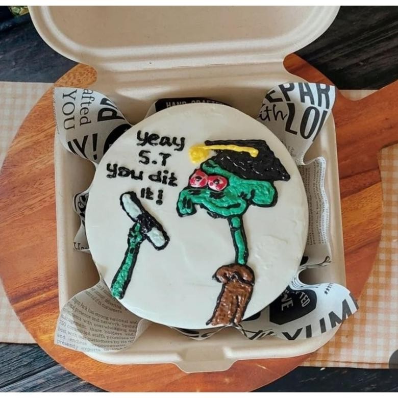 

Bento Cake | korean cake | Bisa dadakan | pengiriman instan | Diameter 12cm Nugi