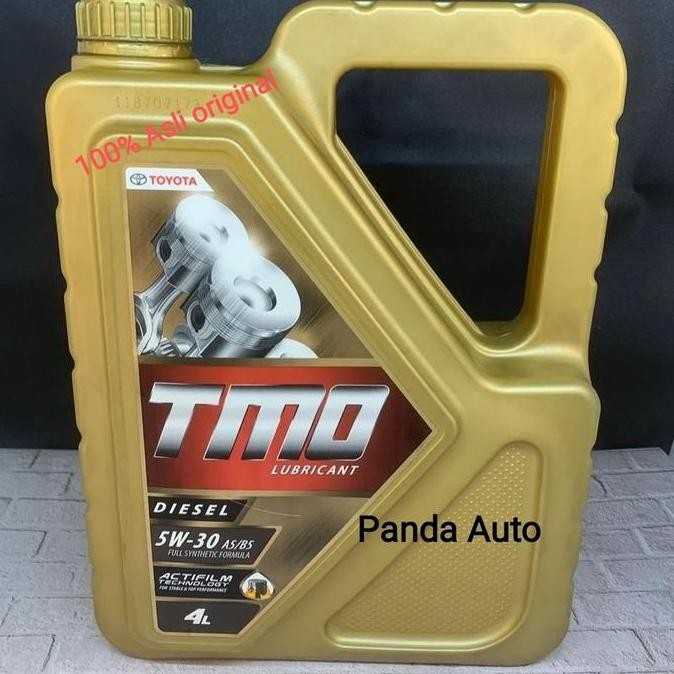 BEBAS ONGKIR - OLI MESIN MOBIL DIESEL TMO TOYOTA 5W 30 TERBARU 2016++ GLN, 4 LTR ASLI