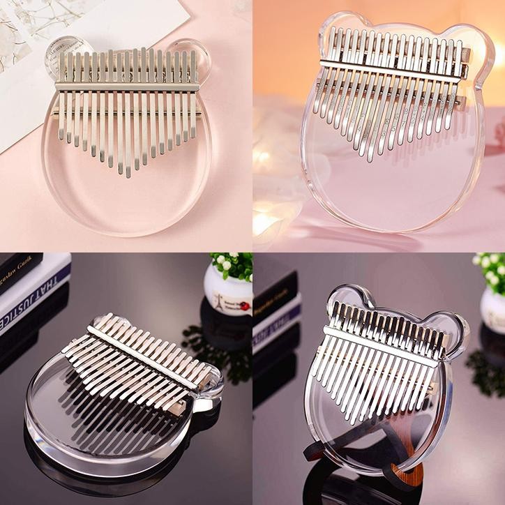 Piano Portable / Thumb Piano / Kalimba / Alat Musik Traditional Kalimba / Kalimba 17 Keys / Kalimba 