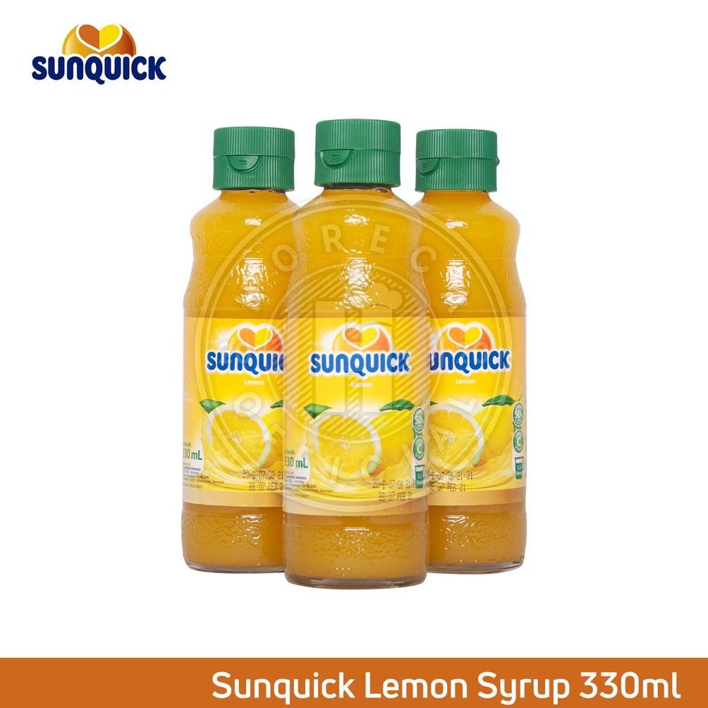 

SUNQUICK SYRUP LEMON 300ML / SIRUP SUN QUICK LEMON 300 ML Nugi