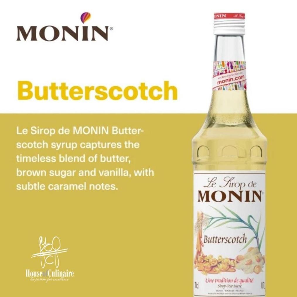 

MONIN FLAVORS BUTTERSCOTCH 700 ML Nugi