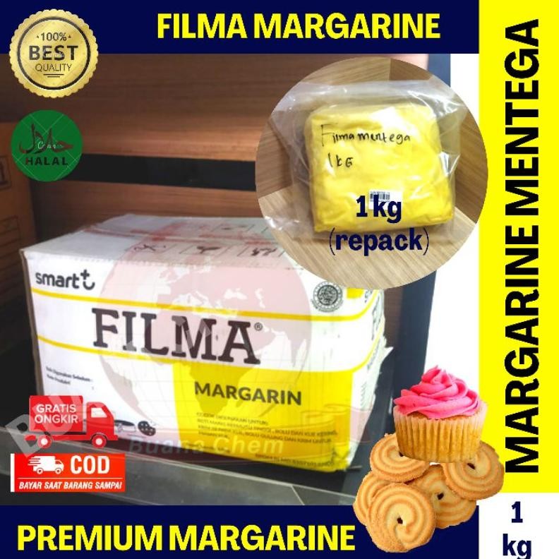 

Filma Margarine 1kg / Mentega Filma Serbaguna / Margarin Nugi