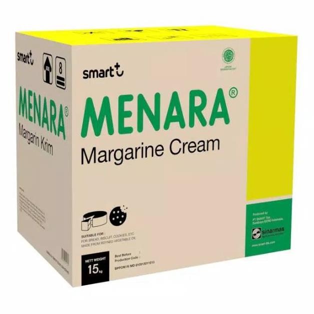 

Menara Margarine Cream Repack 1000 Gram / 1 Kg Nugi