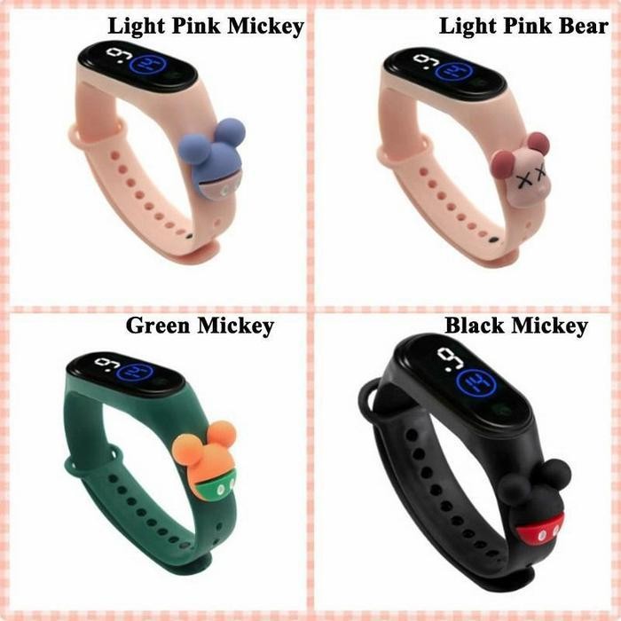 Zjs Jam Tangan Anak Laki-Laki Digital Jam Tangan Anak Perempuan Anti Air Jam Tangan Anak Perempuan L