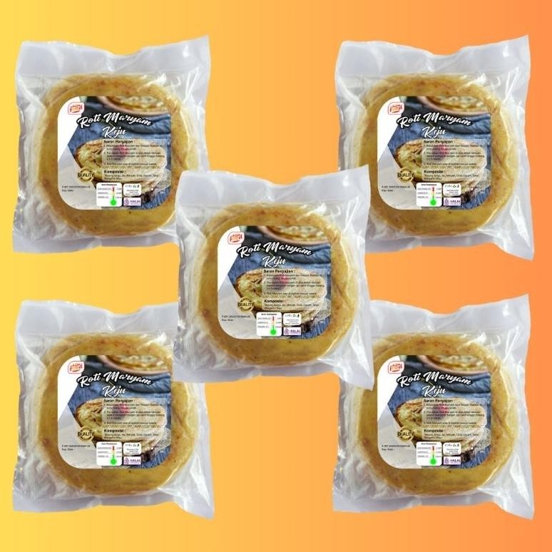 

[PAKET 5 PACK] ROTI MARYAM KEJU Nugi