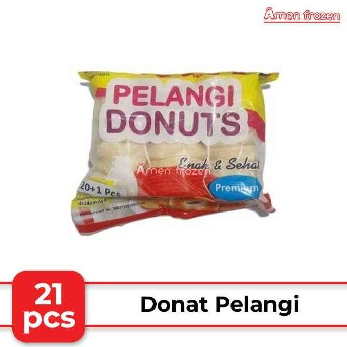 

FROZEN DONAT PELANGI mini isi 20+1 Nugi