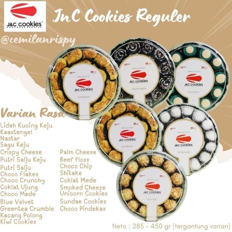 

J&C COOKIES / JnC COOKIES REGULER (EDISI BEST SELLER) READY STOCK!BISA GOSEND Nugi