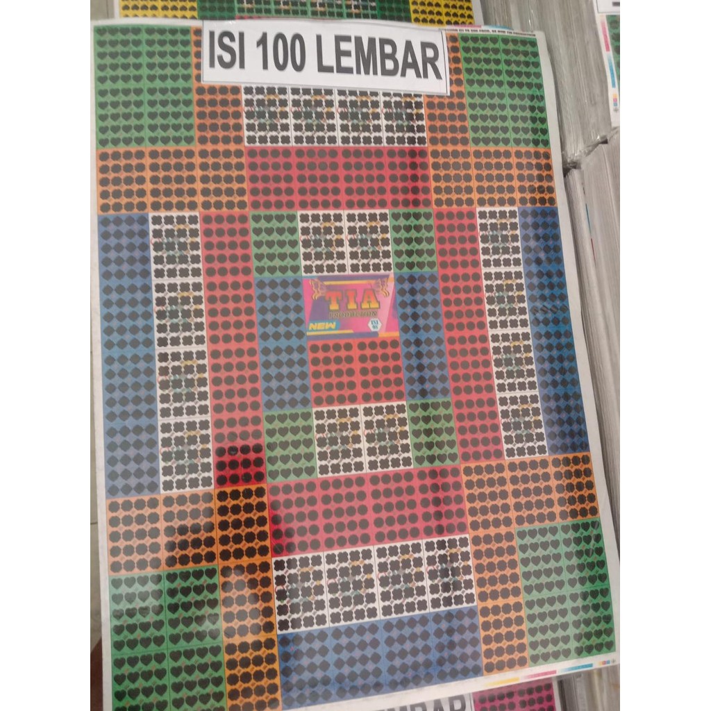 

gosokan zonk asah otak 20 titik 100 lembar motif random ada bonus