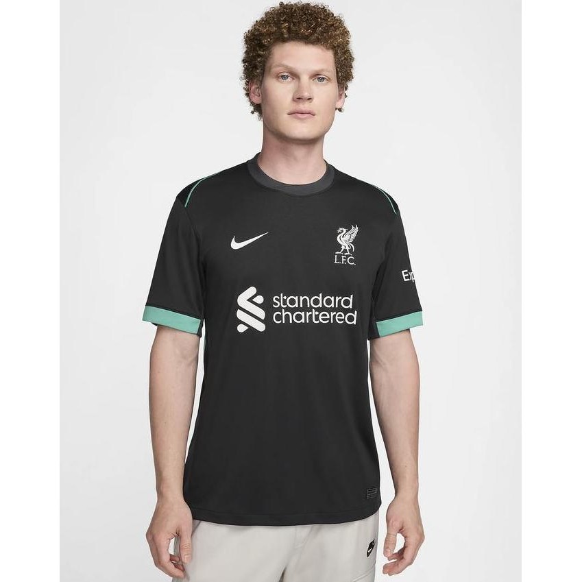 Jersey Liverpool F.C. 2024/25 Stadium Away Replica Shirt Black/Anthracite-ORIGINAL/FN8780-322