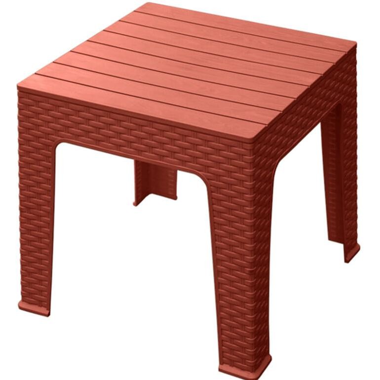 meja teras plastik napolly/kursi plastik rotan/jati napolly