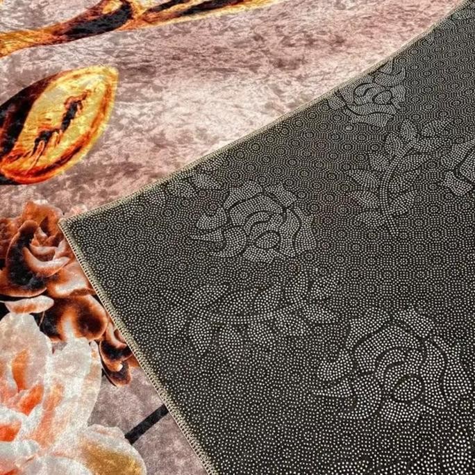 Karpet Permadani Polyester Glossy  Uk 200 x 140cm/Karpet Lantai Polyester