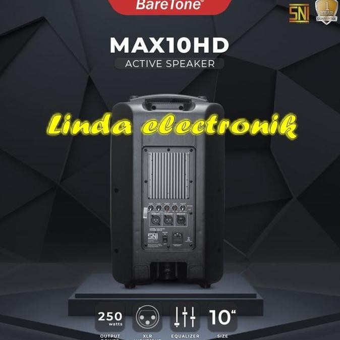 speaker aktif baretone max 10hd baretone max10hd baretone max10 hd 1bh