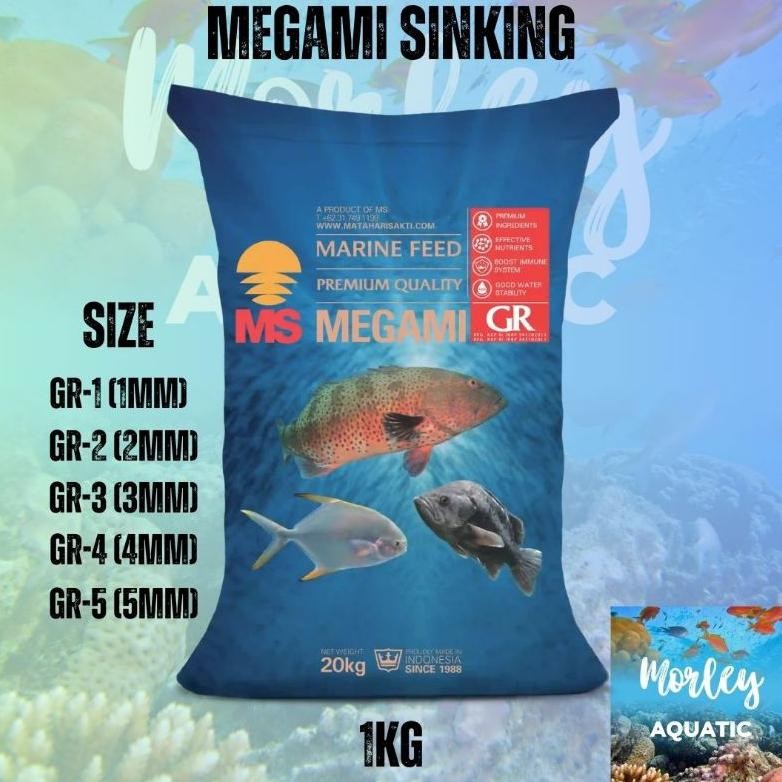 New MEGAMI GR SINKING 1KG ..