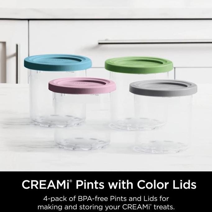 

TERBARU - Ninja Creami Replacement Tubs 470ml Ninja ice cream tub