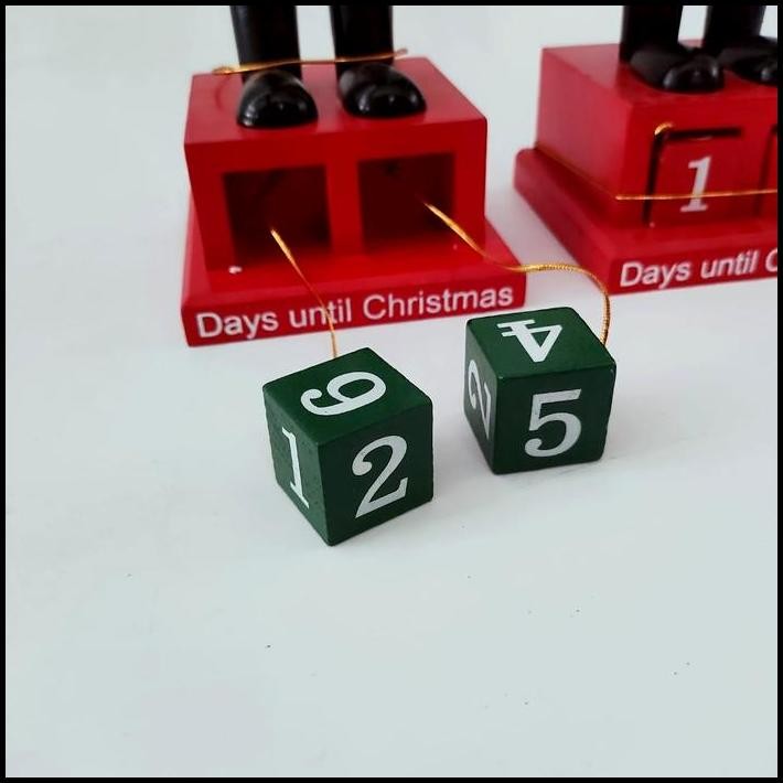 Patung Kayu Nutcraker 60 cm Gliter Model Kalender 25 Des Kado Natal