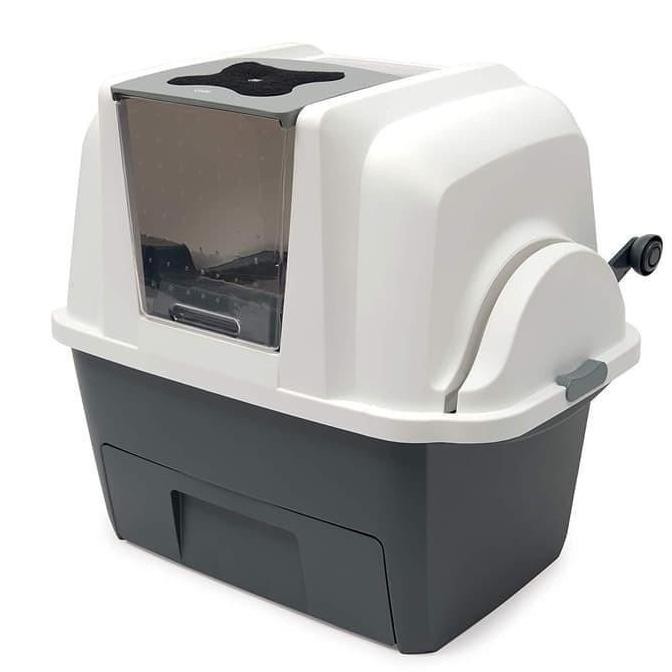 TERLARIS - Toilet Kucing Otomatis Pet Toilet Catit SmartSift Cat Pan