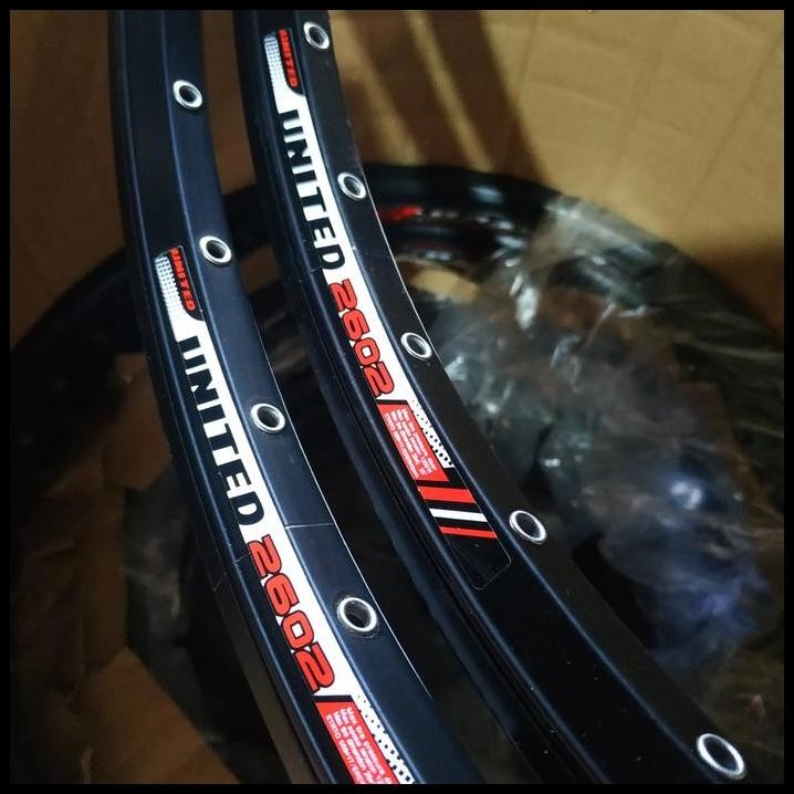 rim velg mtb 26 hitam united.