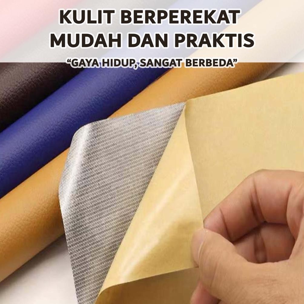 Terbaru! Restorasi Kulit70*200cm Perekat Ekstra Kuat Leather Perbaikan Repair Bahan Kulit Yang Rusak