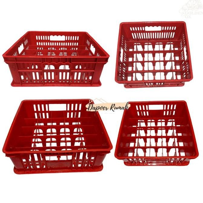 KRAT GELAS ORI/KRAT GELAS OZERA ORI/KRAT PLASTIK TEBAL/25 LUBANG