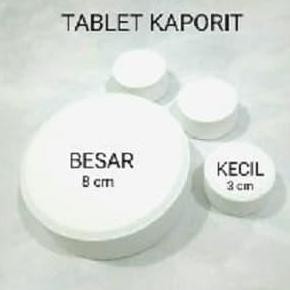 klorin tablet kecil / chlorine disinfectant / kaporit disinfektan