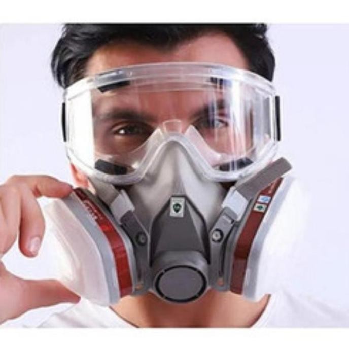 Masker Gas Respirator painting, spraying, mining, pesticide, construct